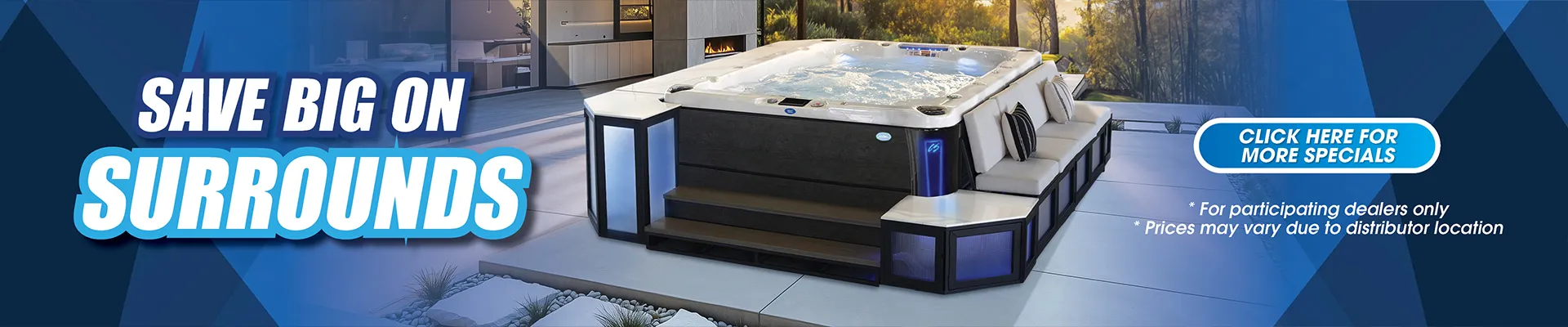 Calspas hot tub being used in a family setting - Washington